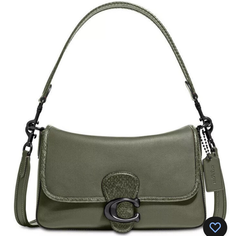 Coach tabby snakeskin crossbody and shoulder bag. NWOT